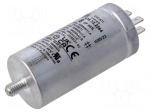 Capacitor: polypropylene | motors, run | 8uF | 400VAC | &Oslash;35x72mm | &plusmn;5%