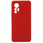 Back panel cover Evelatus Xiaomi 12 Lite Premium Soft Touch Silicone Case Red