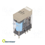 Relee: elektromagnetiline; DPDT; Ucoil: 24VDC; 5A/250VAC; 5A/30VDC