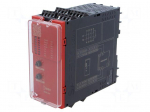 Automation module: safety relay | 24VAC | 24VDC | IN: 2 | -25&divide;50&deg;C