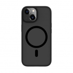 Back panel cover Connect Apple iPhone 14 Hybrid Case With Magnetic PC+TPU Black