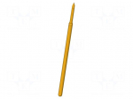 Test needle | Spring compression: 4.3mm | 6.35mm | 5A | steel | &Oslash;: 0.9mm