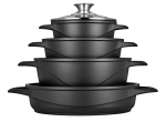 Smile MGK-17 soup pot Black Aluminium