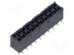 Connector: pin strips | socket | female | PIN: 20 | vertical | SMT | 2x10