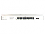 WI-PCES326GF V2 ~ Gigabit pārvaldāms PoE switch komutators 24GE(PoE)+2GE(Uplink) 370W