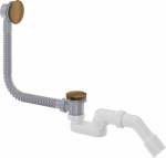 Click-clack bathtub siphon