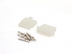 WIRE TO WIRE CONNECTOR SET 6.2mm / 1 x 4 POLES