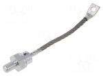 Diode: rectifying | 1.2kV | 135A | anode to stud | DO205AC,DO30,E14