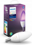 Philips White Color Ambiance Bluetooth LED Candle E14 5.3W 470lm
