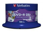 VERBATIM 50xDVD+R DL 8.5 GB 8x SP