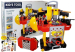M&auml;nguala | PC | Konsoolid | Tarvikud // Harivad m&auml;nguasjad | Interaktiivsed | Loomingulised | Kunstilised // Zestaw Majsterkowicza na baterie 3w1 Walizka Warsztat 85 element&oacute;w 56cm