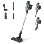 Philips 3000 series XC3031 Stick vacuum Battery Dry Bagless Black, Blue