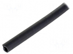 Spiral wrapping | &Oslash;Bundle : 9.5&divide;101.6mm | polyetylene | black | L: 30m