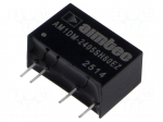 Converter: DC/DC | 1W | Uin: 21.6&divide;26.4VDC | Uout: 5VDC | Iout: 200mA