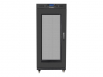 Servers Lanberg  Rack cabinet 19" free-standing 15U/800x1000 (flat pack) with mesh door lCD V2, black |