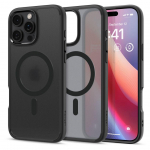 Back panel cover Spigen Spigen Ultra Hybrid Mag Case with MagSafe for iPhone 16 Pro - Black