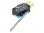 Microswitch SNAP ACTION | 6A/250VAC | with lever | SPDT | ON-(ON)