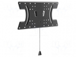 Holder | for wall mounting | 30kg | 32&divide;65" | black
