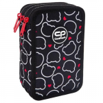 Triple decker pencil case with equipment CoolPack Jumper 3 BEAR