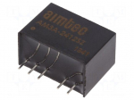 Converter: DC/DC | 3W | Uin: 9&divide;36V | 12VDC | Iout: 250mA | SIP6 | 3.85g