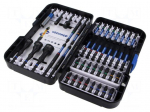 Tools set: screwdriver bits | Kit: screwdriver bits,extension