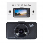 4K UHD auto DVR videosalvesti, G-andur, parkimisj&auml;lgimine, 170&deg; vaatenurk