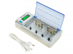 Patareisid, akusid ja laadijaid // Akulaadija AA, AAA, Li-Ion, C, D // 75-460# Ładowarka  blow xn-111 aa/aaa/c/d/9v