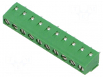 Connector: PCB terminal block | terminal | 13.5A | 300V | PIN: 10 | 1x10