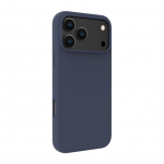 Back panel cover Evelatus Apple iPhone 17 Pro Max Premium Magsafe Soft Touch Silicone Case Midnight Blue