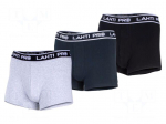 Boxer shorts | Size: XL | black,navy blue,grey | 3pcs.