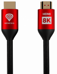 Cable Genesis HDMI Male - HDMI Male 3m 8K PS4 / PS5 Red