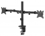 Monitor mount Savio 17" - 32" Dual monitor desk mount