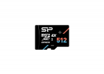 Silicon Power HYPERA memory card 512 GB MicroSDXC 3D TLC NAND Class 10 (SP512GBSTEI31V10)