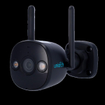 UHO B2D-M5F3D BLACK ~ Uniarch WiFi/IP ārējā kamera 5MP 2.8mm (IR + WHITE LED) / Atbalsta UNV NVR