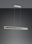 Trio Arcola LED piekarama lampa 115 cm brushed steel brushed steel 331210107 4017807661996