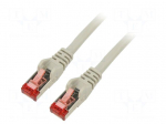 Patch cord | S/FTP | Cat 6 | RJ45 plug,both sides | stranded | CCA | 10m