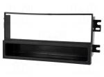 Radio mounting frame | Kia | 1 DIN | black