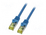 Patch cord | S/FTP | Cat: 6a | RJ45 plug,both sides | stranded | Cu | 5m