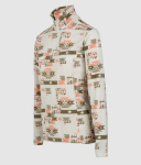 Brunotti Misma-Print Women Fleece, M, Arctic Desert Flower