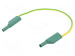 Test lead | 32A | banana plug with axial socket 4mm,both sides