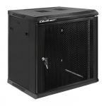 Qoltec 19" RACK cabinet | 12U | 600 x 635 x 450 | Perforated Doors | Hanging
