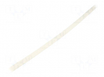 Heat shrink sleeve | glueless | 3: 1 | 4.8mm | L: 30m | white