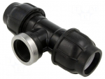 Splice terminal: clamping | for PE pipes | Plast | Medium: water