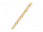 LED tape | white warm | LED/m: 240 | 10mm | IP65 | 12.6W/m | CRImin: 90