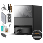 Dreame Aqua10 Ultra Track Complete Robot Vacuum and Mop, Black (demo with 18 month warranty)
