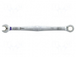 Wrench: combination spanner | inch,rattle | 7/16" | 220mm | Teeth: 80
