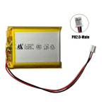 Riff 804050 Universal Battery with Protective Board and PH2.0 Connector 8mm x 40mm x 50mm 2000mAh 3.7V Li-Polymer for MP4 MP5 LED Lights Electronic Products DVRs Navigators etc.