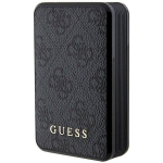 Guess Powerbank 18W GUPB10DP4GEGK 10000mAh 4G Leather Metal Logo / black