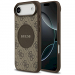 Case Guess 4G Circle Classic Logo MagSafe for iPhone Air / brown