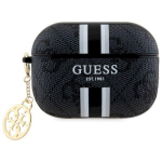 Guess GUAP2P4RPSK AirPods Pro 2 (2022/2023) cover 4G Printed Stripes Charm / black
